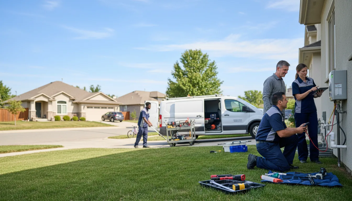 Tankless water heater service in Goshen, CA